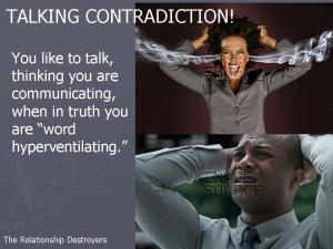 Talking Contradiction