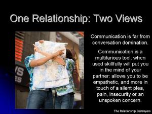 One Relationship Two Views